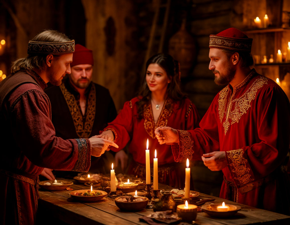 Сценарий в средневековом стиле