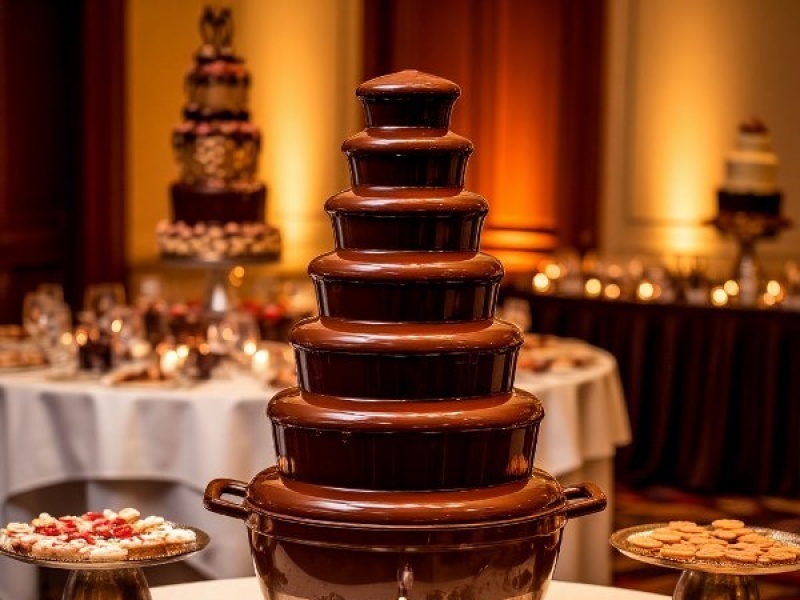 Шоколадный фонтан на мероприятие