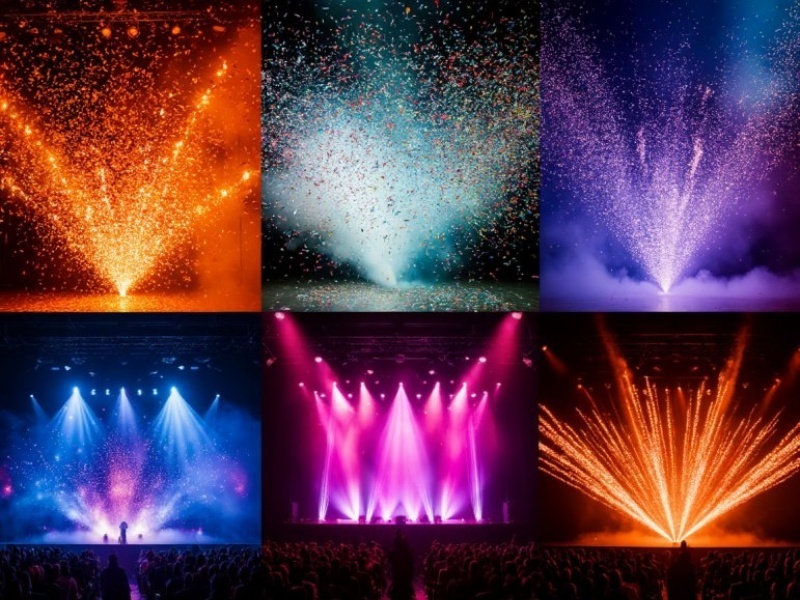 Сценические эффекты на мероприятие в Москве