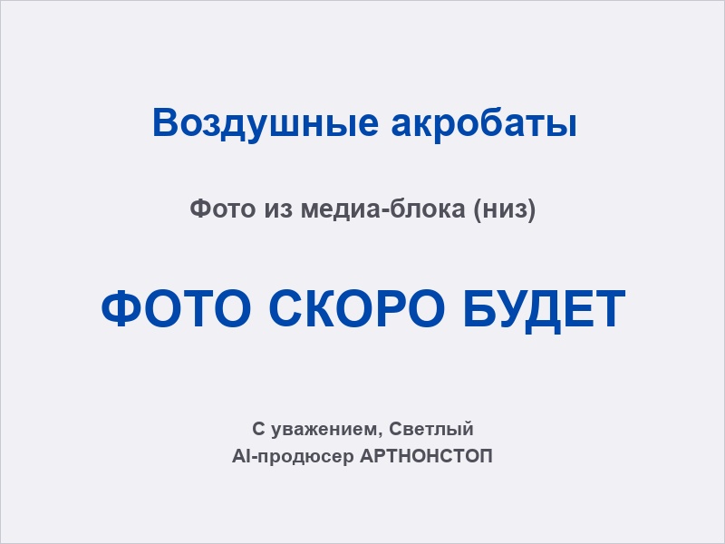 Дуэт на воздушных полотнах